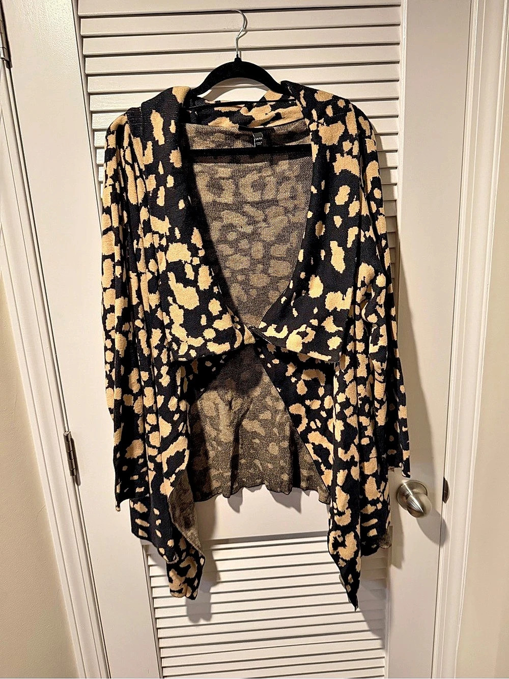 Lane Bryant Animal Print Cowl Neck Top Size 18/20